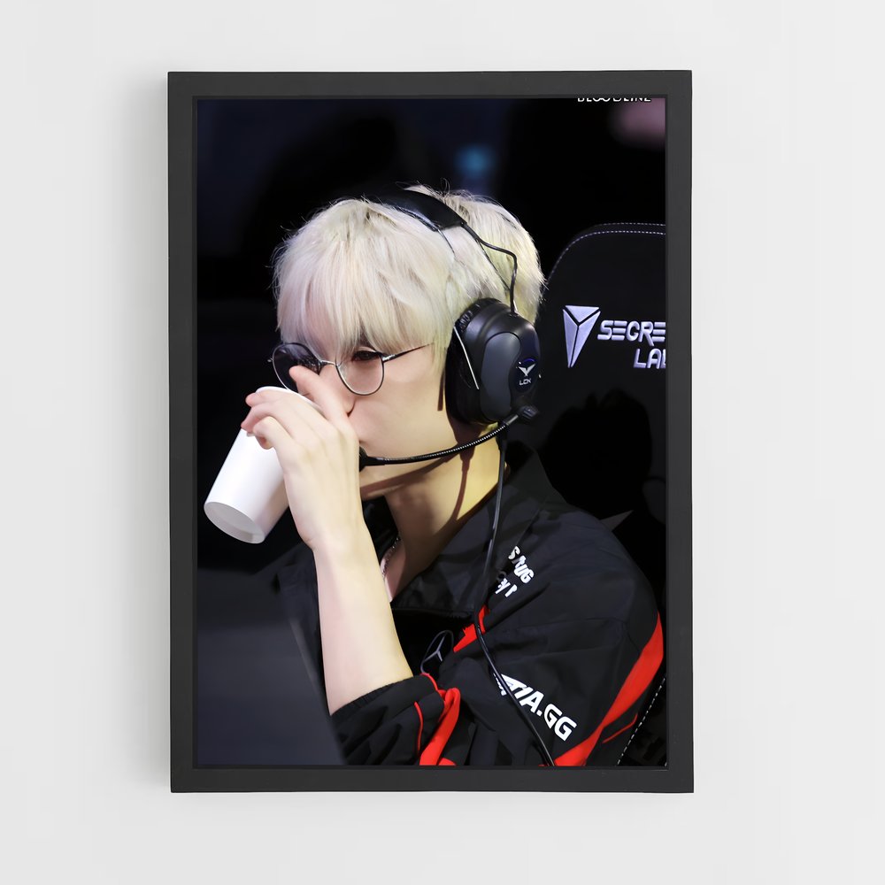 Poster Chill & Vibe – affiche Esports (vue 2)