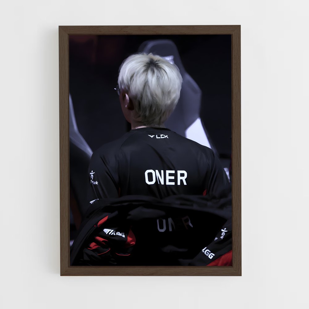 Poster Oner mode – affiche Esports (vue 5)
