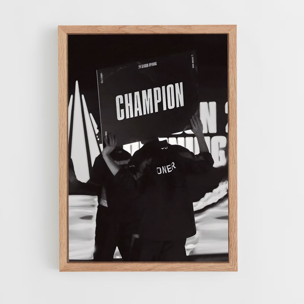 Poster Champion Spirit – affiche Esports (vue 4)