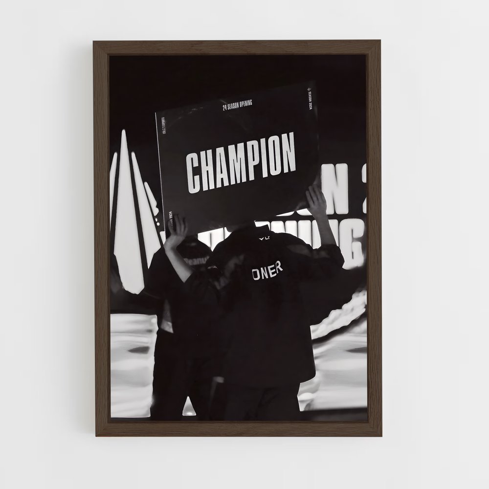 Poster Champion Spirit – affiche Esports (vue 5)