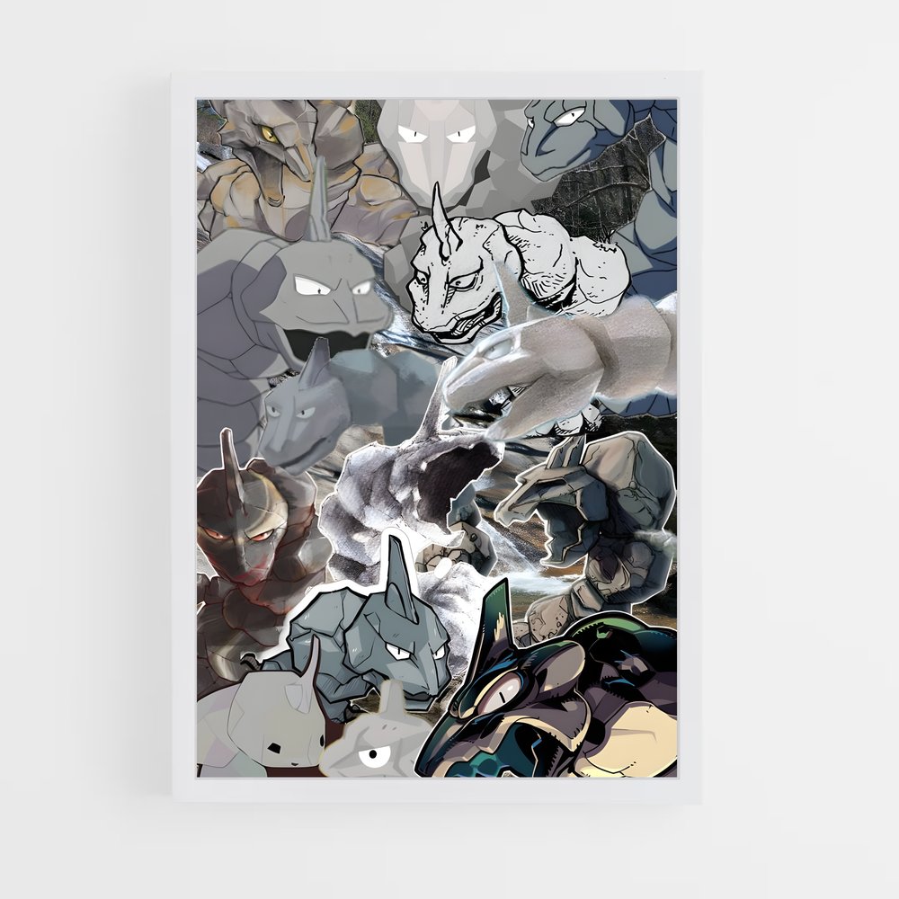 Poster Gemmes Oniriques – affiche Pokemon (vue 3)
