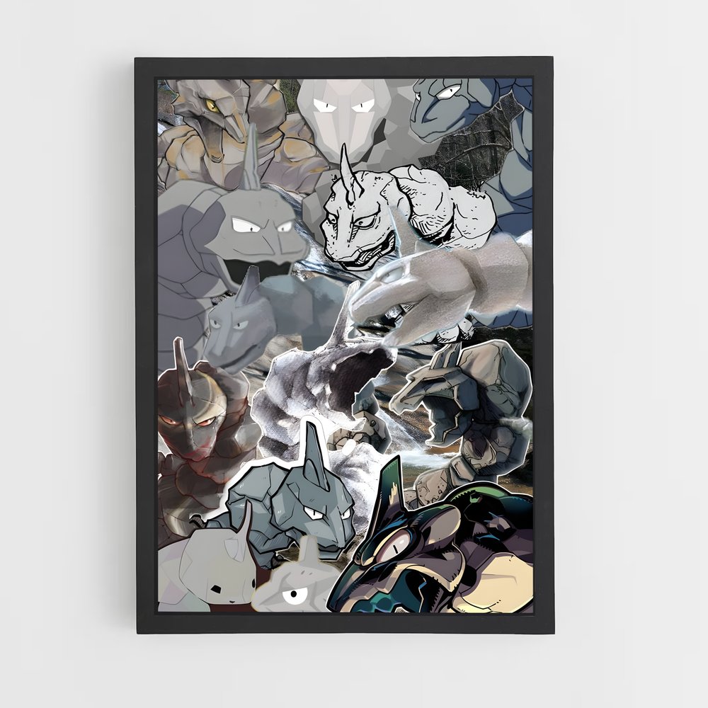 Poster Gemmes Oniriques – affiche Pokemon (vue 2)