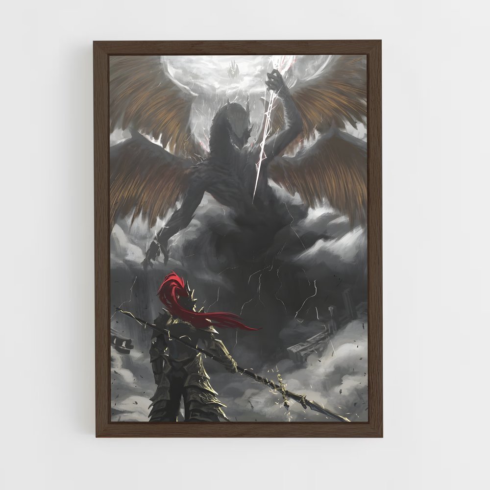 Poster Ornstein Affrontez – affiche Dark souls (vue 5)
