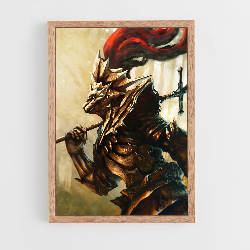 Poster Garde Éternelle – affiche Dark souls (vue 4)