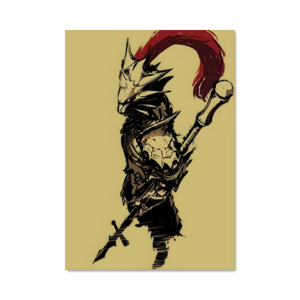 Poster L'Éclat d'Ornstein – affiche Dark souls