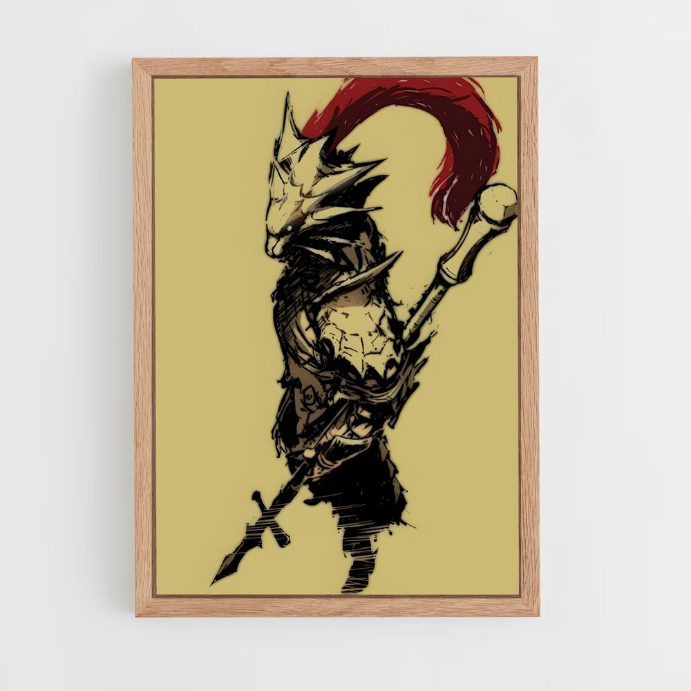 Poster L'Éclat d'Ornstein – affiche Dark souls (vue 4)