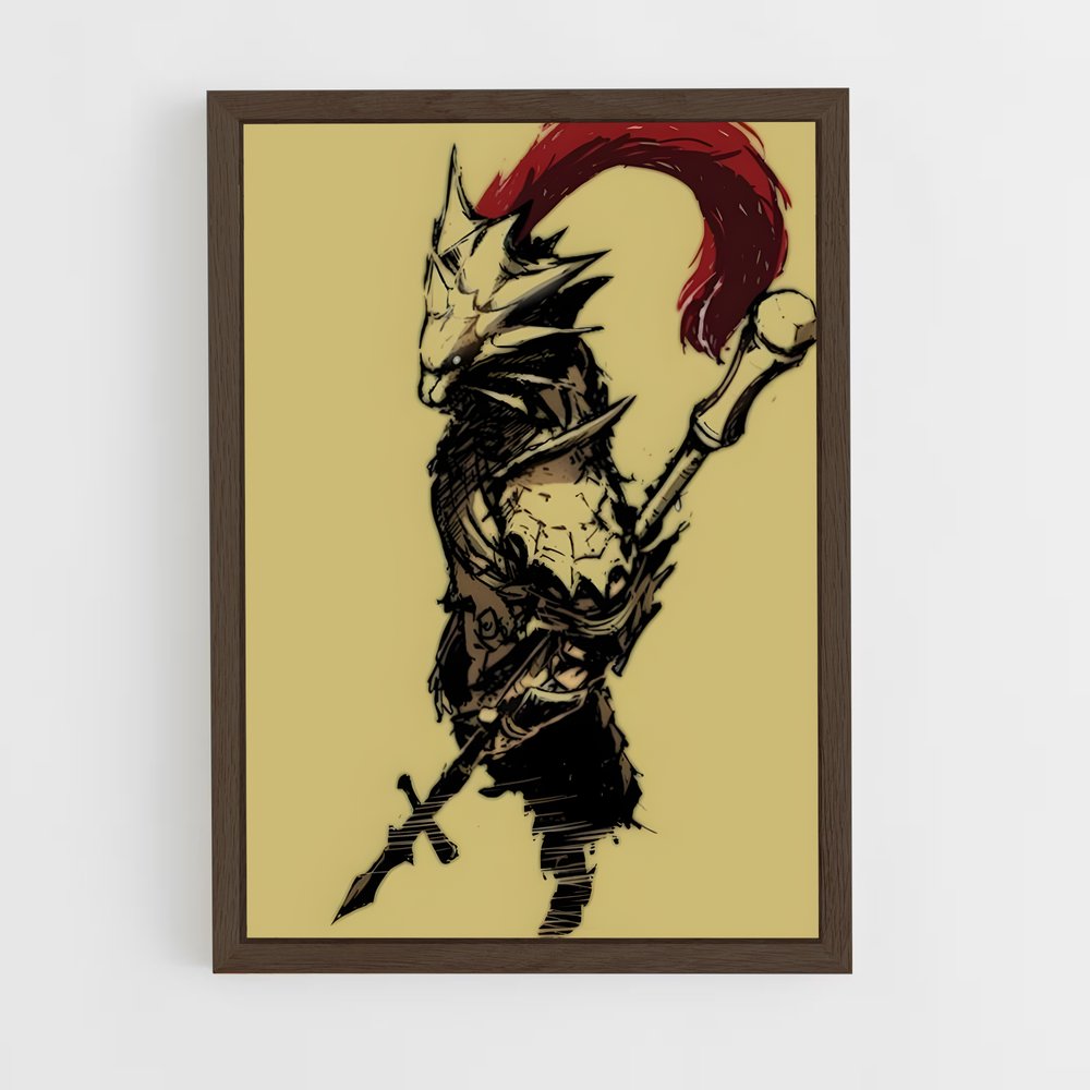 Poster L'Éclat d'Ornstein – affiche Dark souls (vue 5)