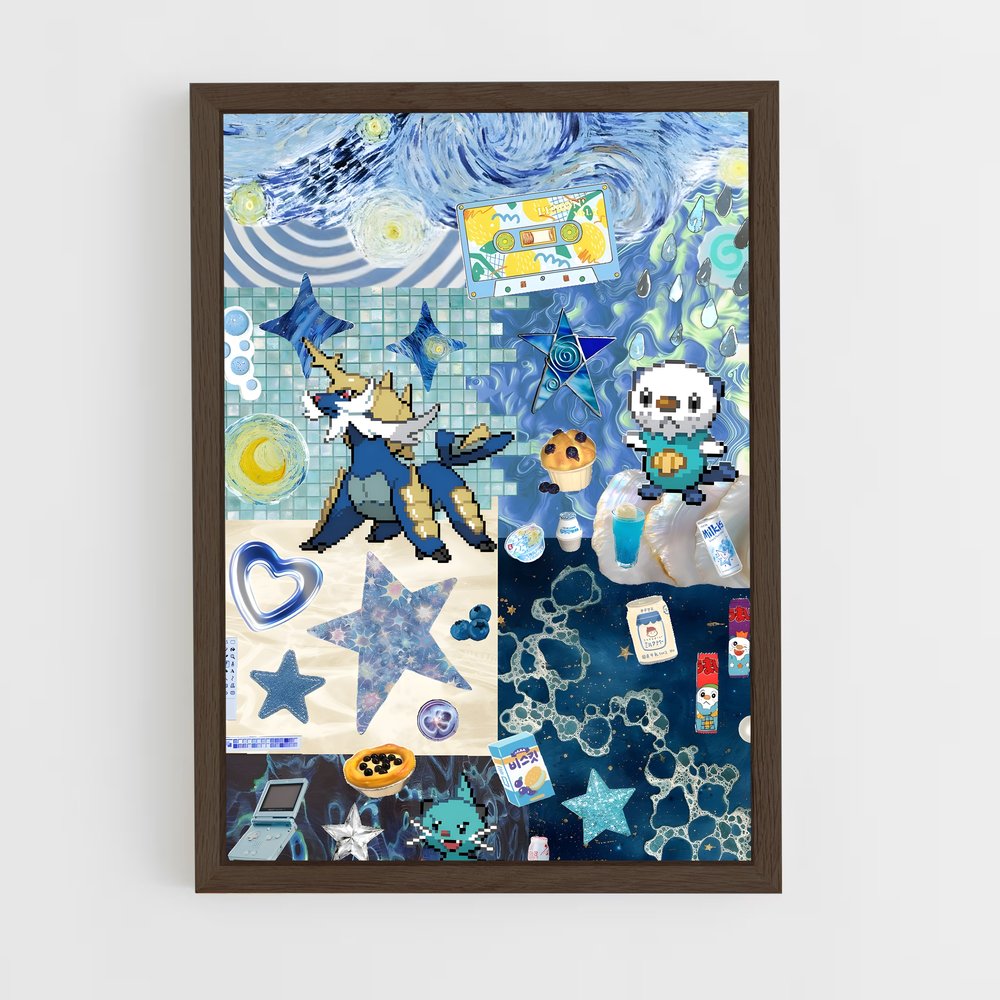 Poster L'Art du Feline – affiche Pokemon (vue 5)