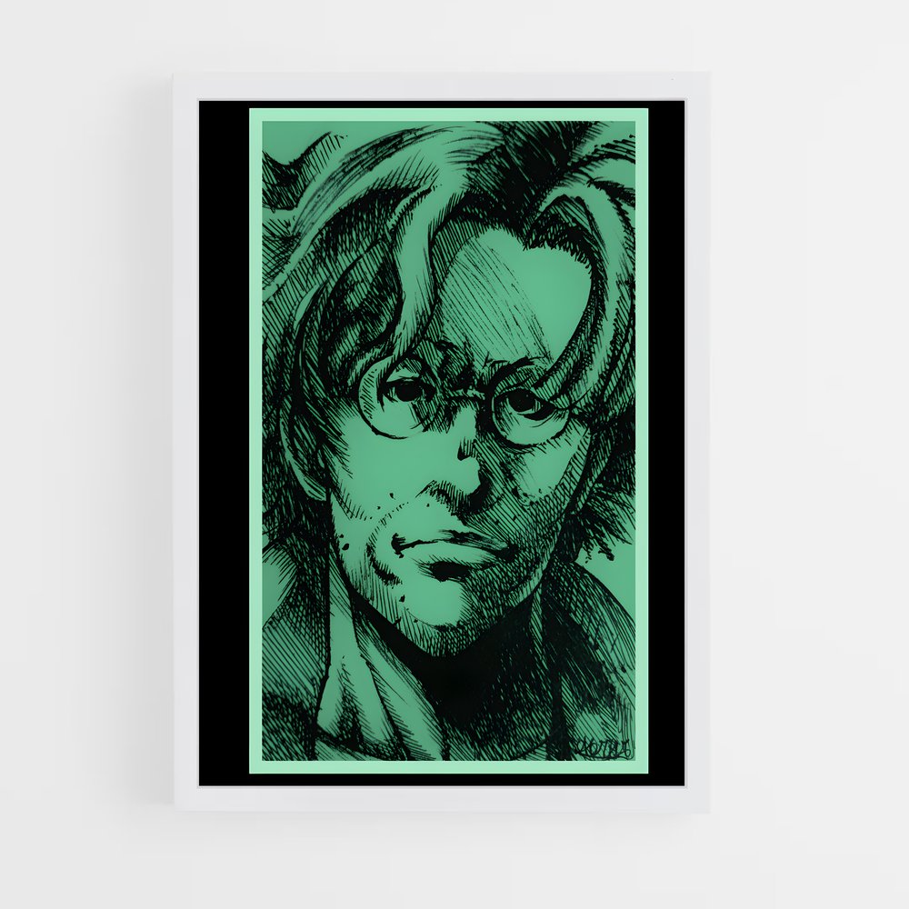 Poster Otacon Lunettes – affiche Metal gear solid (vue 3)
