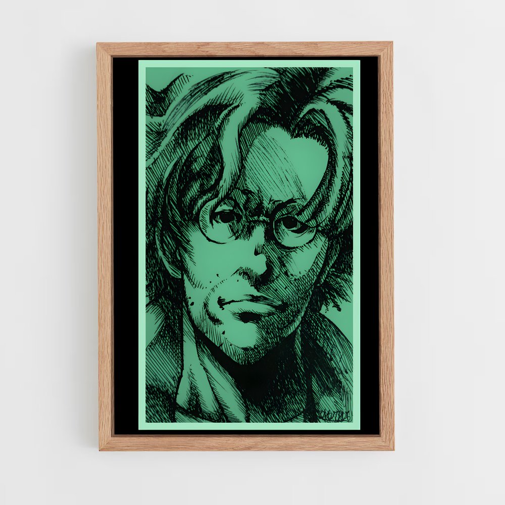 Poster Otacon Lunettes – affiche Metal gear solid (vue 4)