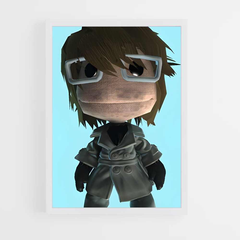 Poster Otacon le Scribe – affiche Metal gear solid (vue 3)