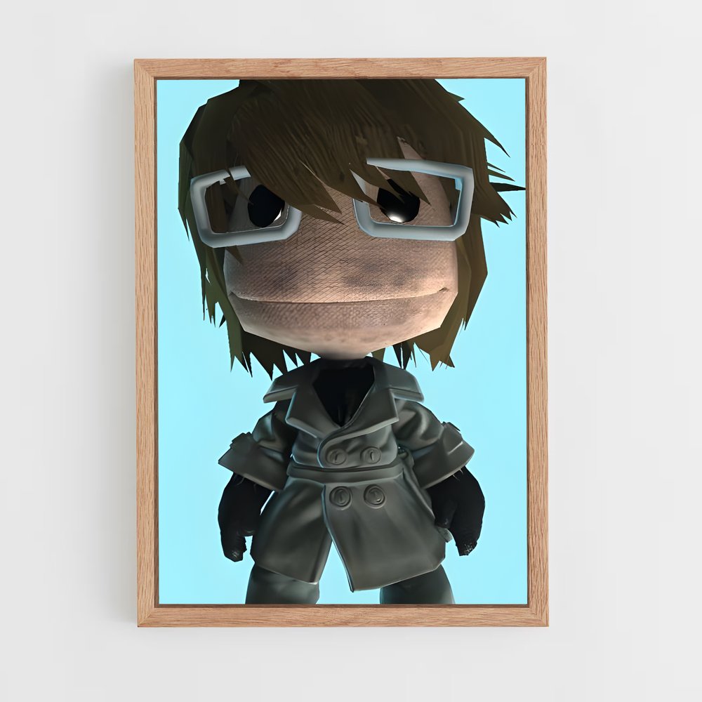 Poster Otacon le Scribe – affiche Metal gear solid (vue 4)