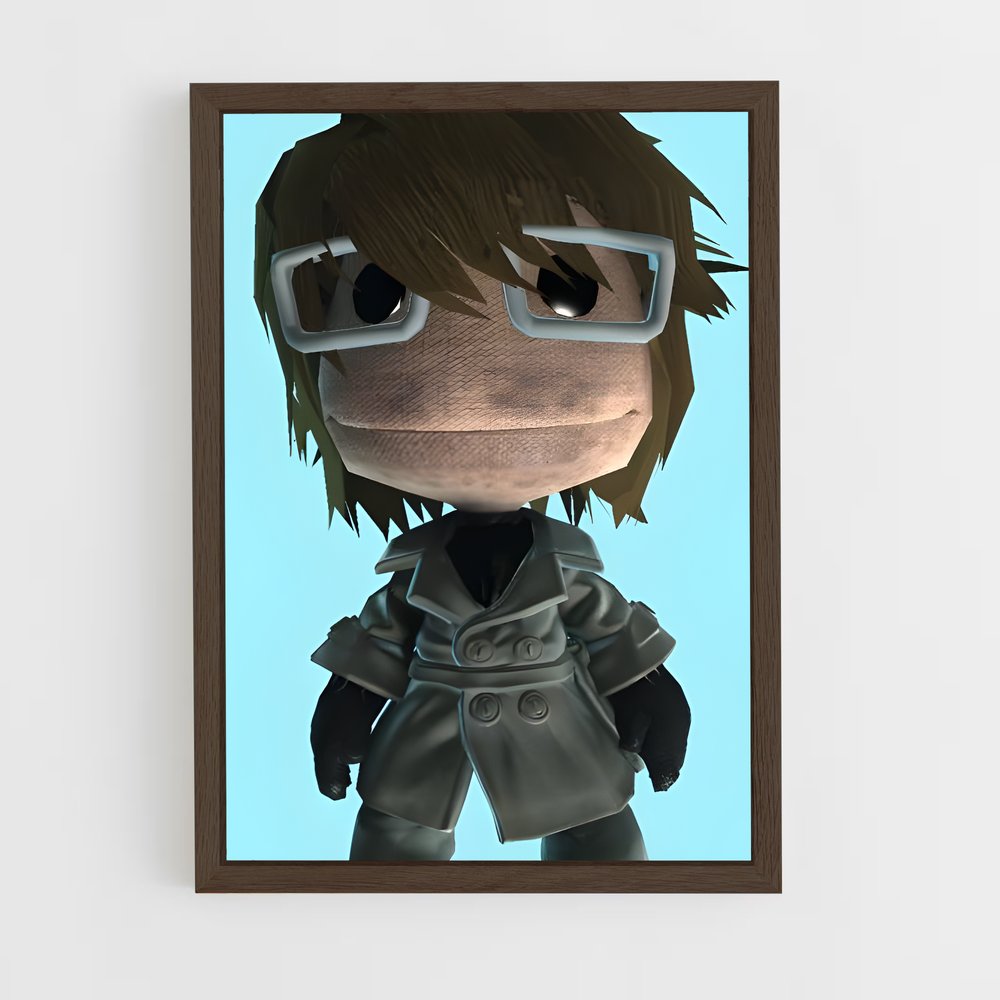 Poster Otacon le Scribe – affiche Metal gear solid (vue 5)