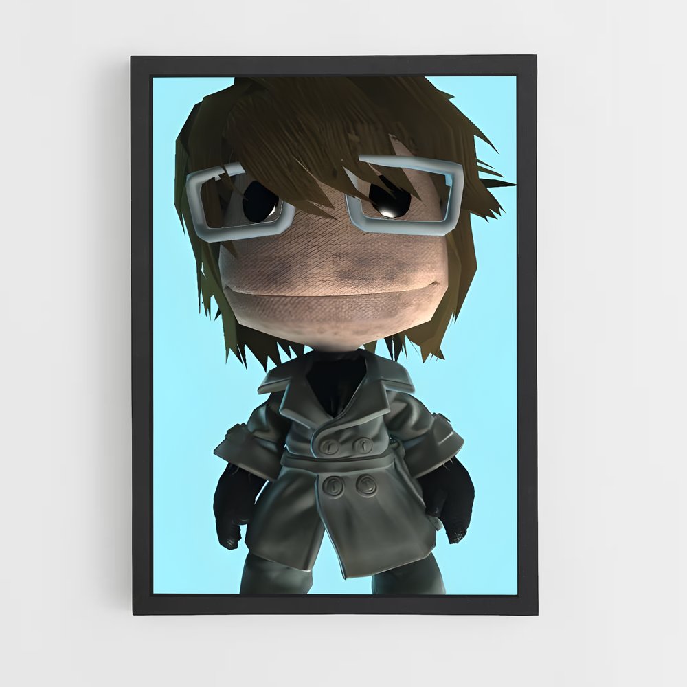 Poster Otacon le Scribe – affiche Metal gear solid (vue 2)