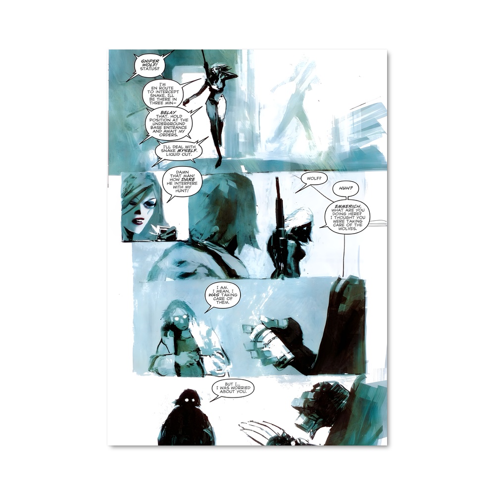 Poster Comics en Couleurs