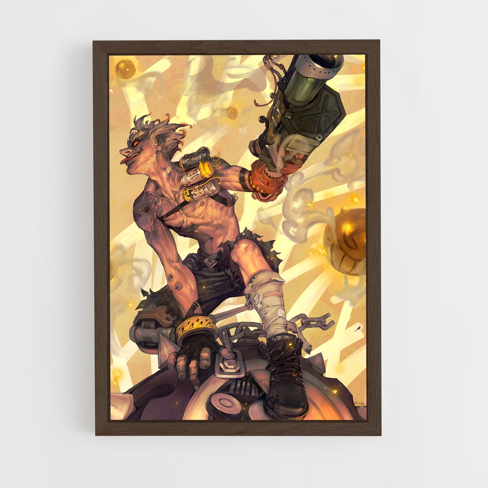 Poster Le Chevalier d'Overwatch (vue 5)