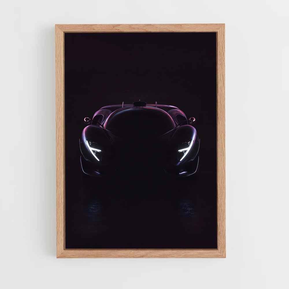 Poster Vision McLaren – affiche De Tomaso (vue 4)