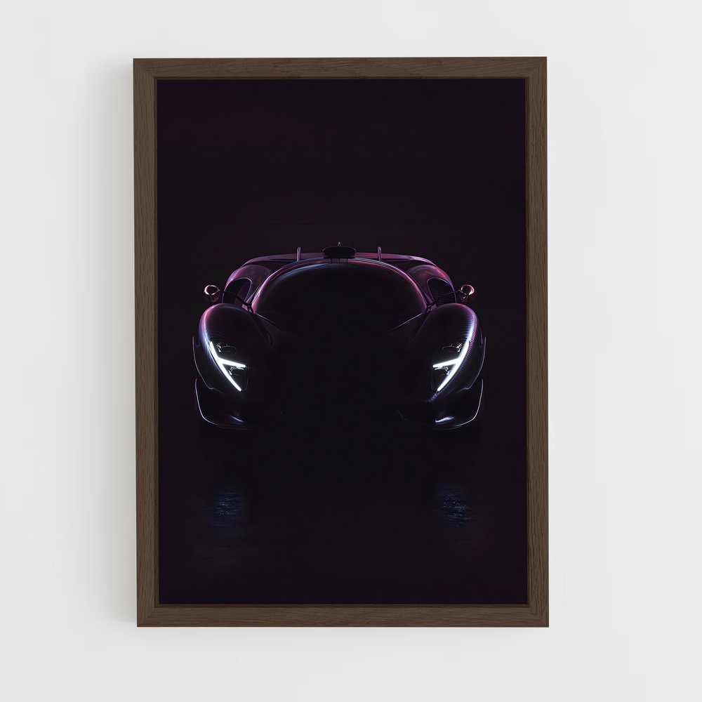 Poster Vision McLaren – affiche De Tomaso (vue 5)