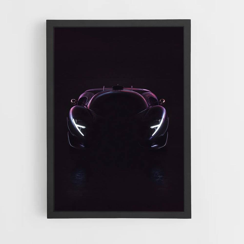 Poster Vision McLaren – affiche De Tomaso (vue 2)