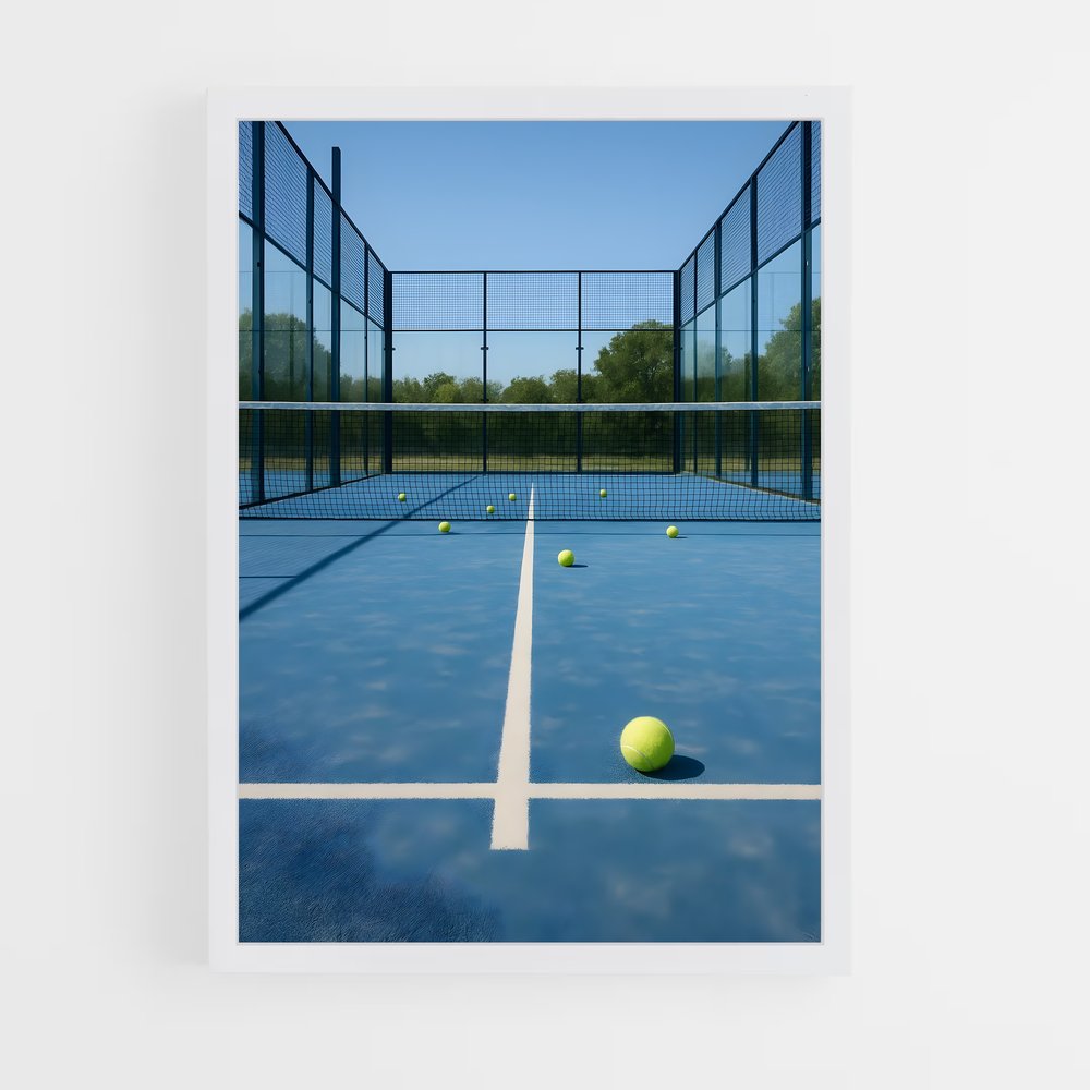 Poster Padel Tennis (vue 3)