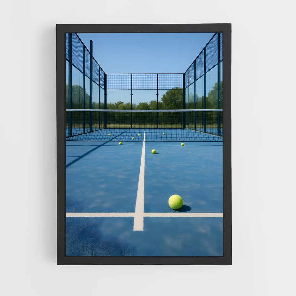 Poster Padel Tennis (vue 2)
