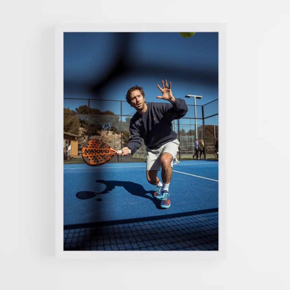 Poster Padel Court (vue 3)