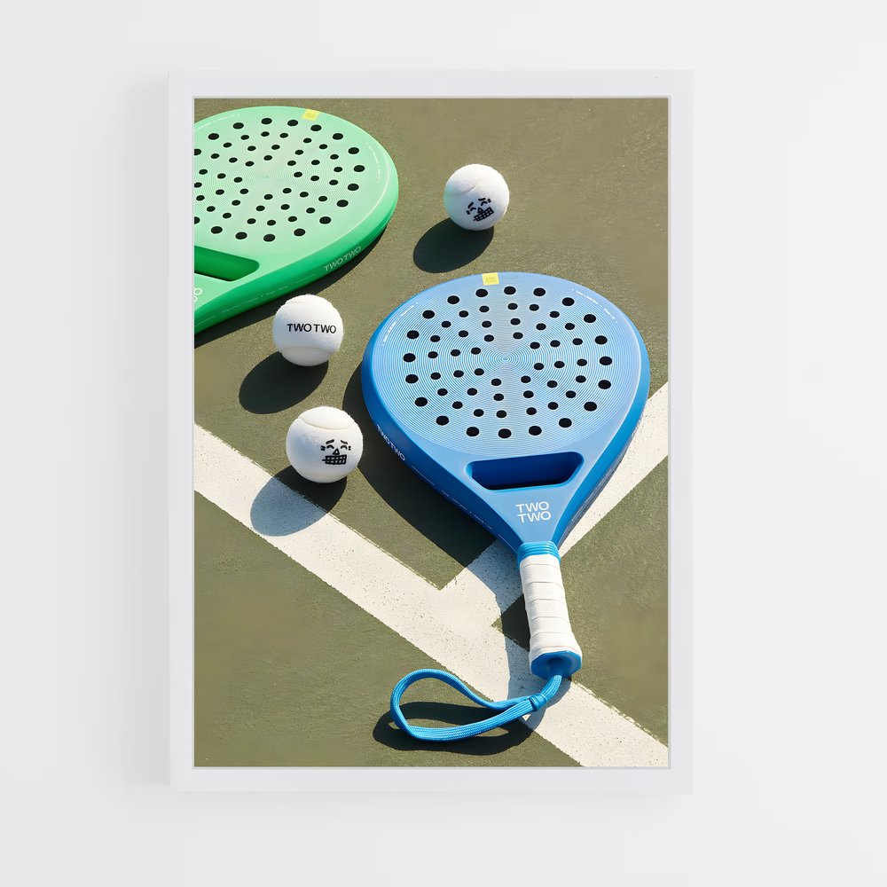 Poster Padel route (vue 3)
