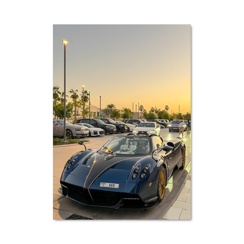 Poster superbe Pagani