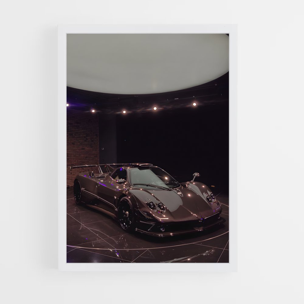 Poster Pagani en Garage (vue 3)