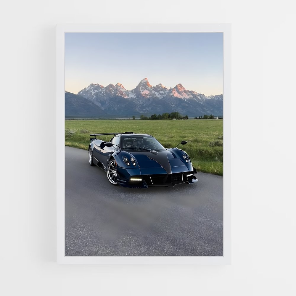 Poster Pagani élégant (vue 3)