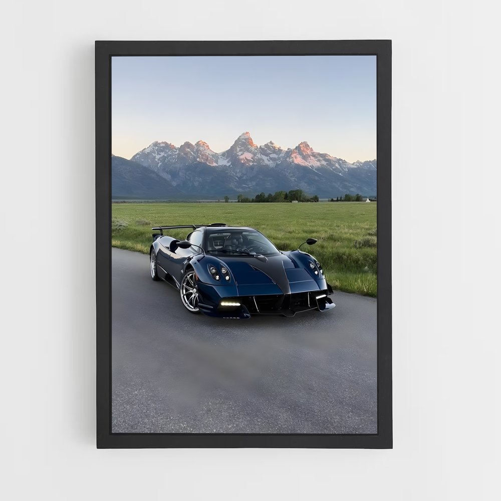 Poster Pagani élégant (vue 2)