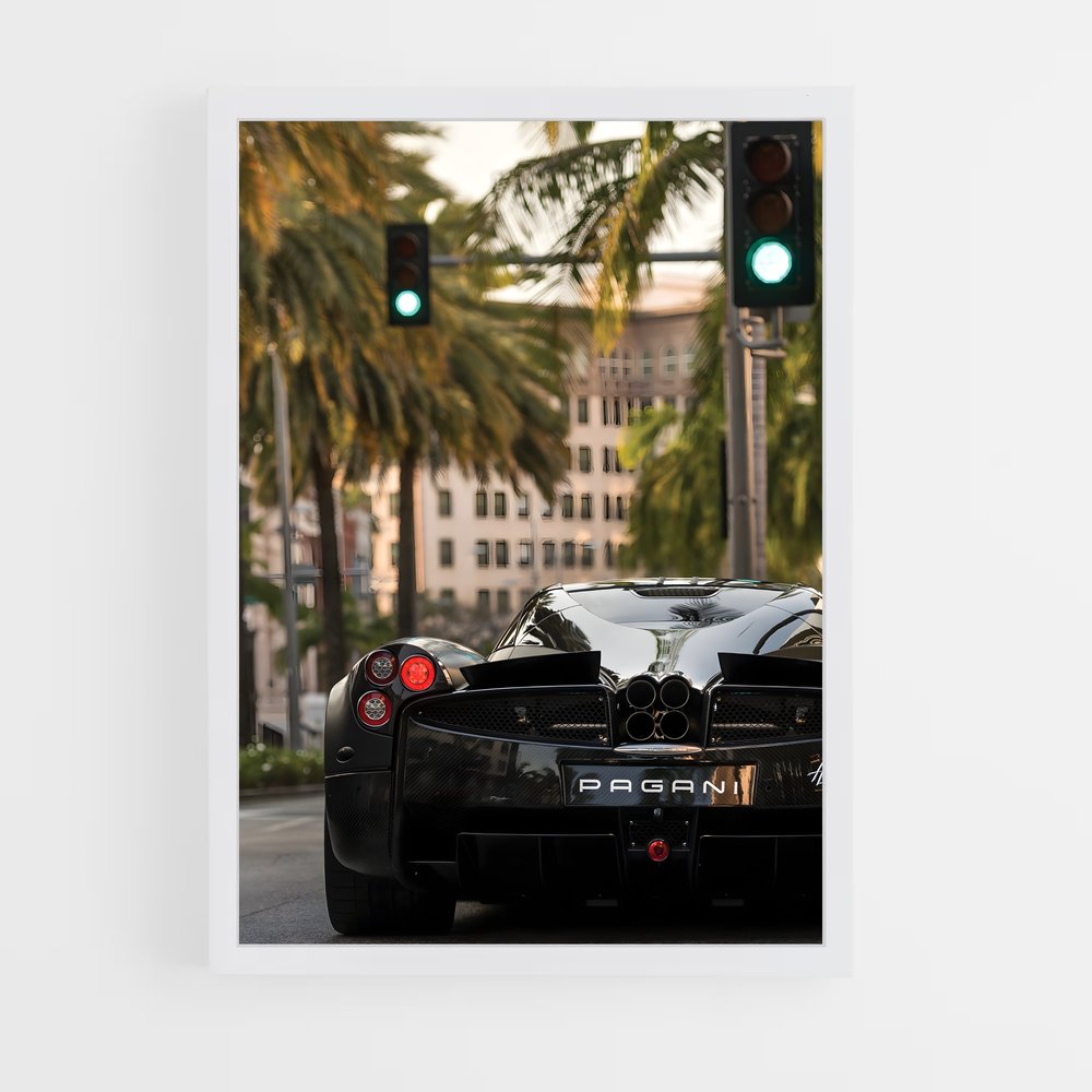 Poster Trafic de Performance – affiche Pagani (vue 3)