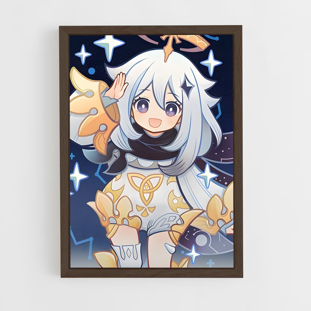Poster L'ombre de Paimon – affiche Genshin impact (vue 5)