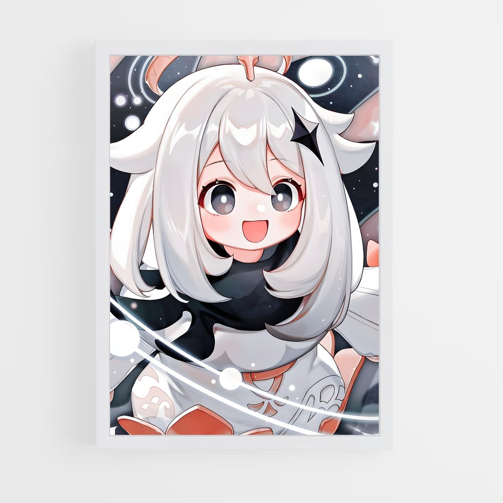 Poster L'Épée de Paimon – affiche Genshin impact (vue 3)