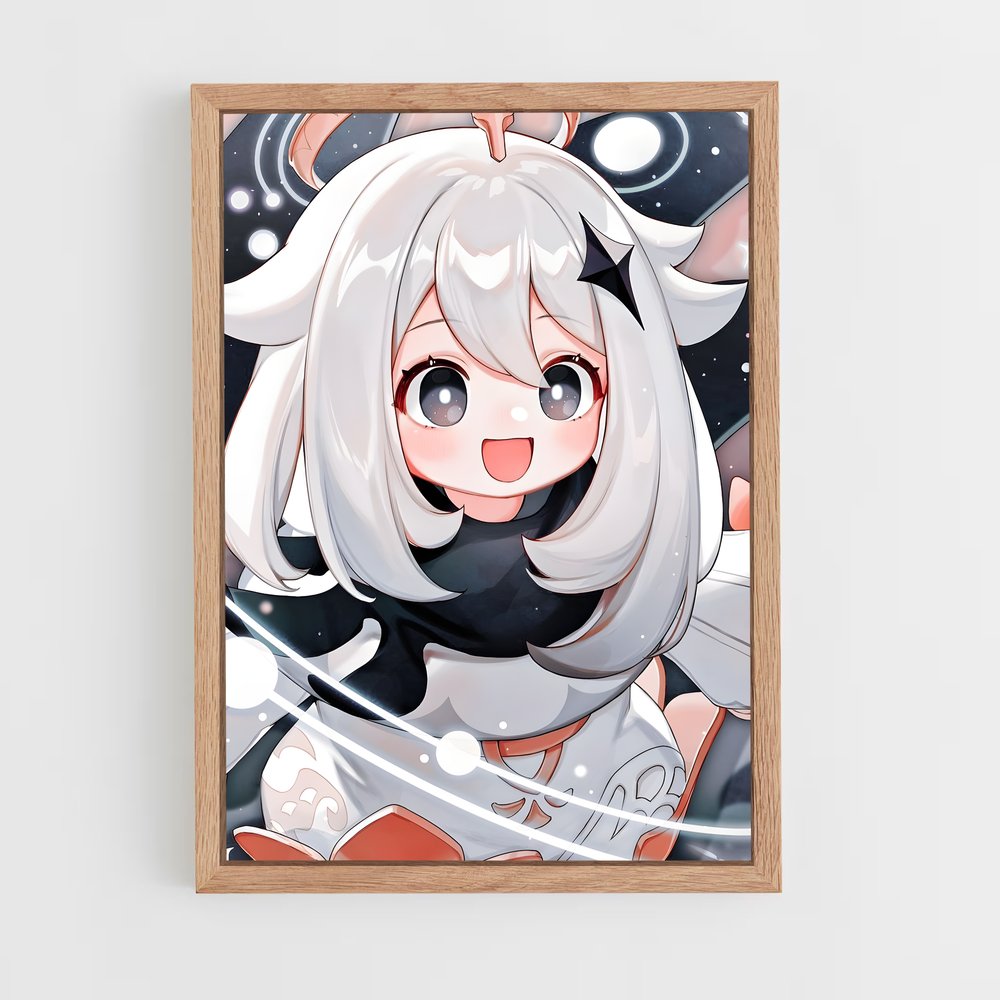Poster L'Épée de Paimon – affiche Genshin impact (vue 4)