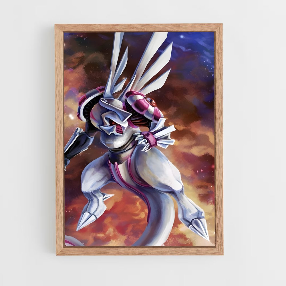 Poster Palkia Élégance – affiche Pokemon (vue 4)