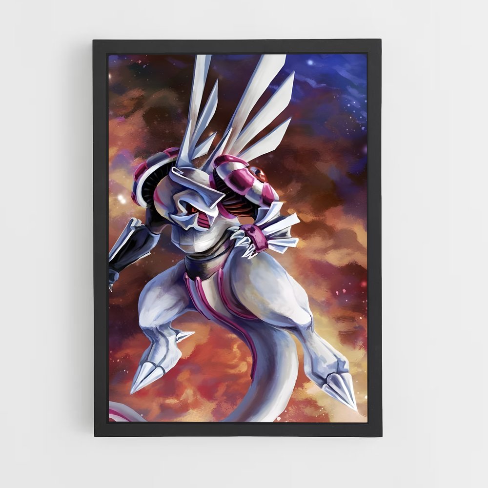 Poster Palkia Élégance – affiche Pokemon (vue 2)
