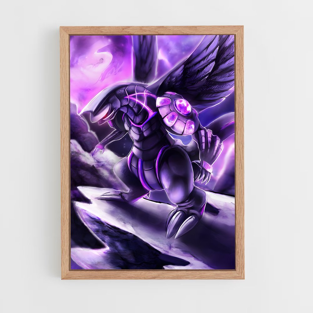 Poster Palkia en Vol – affiche Pokemon (vue 4)
