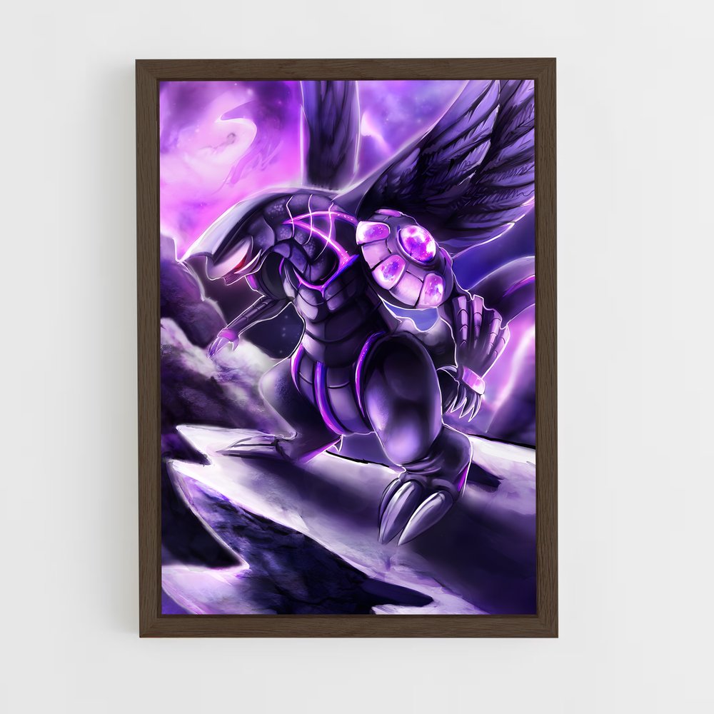 Poster Palkia en Vol – affiche Pokemon (vue 5)