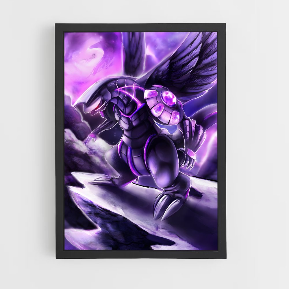 Poster Palkia en Vol – affiche Pokemon (vue 2)