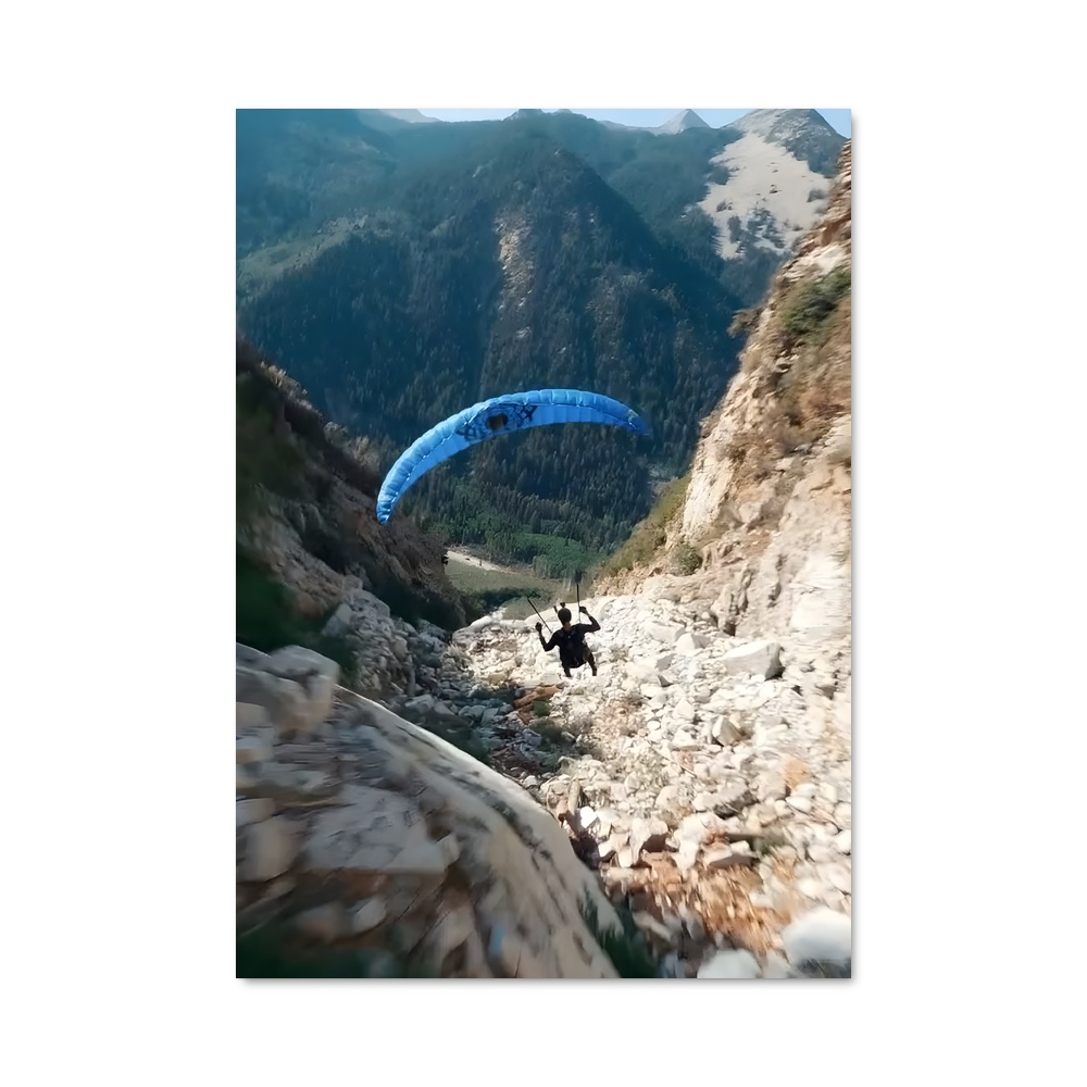 Poster Paragliding de sommets