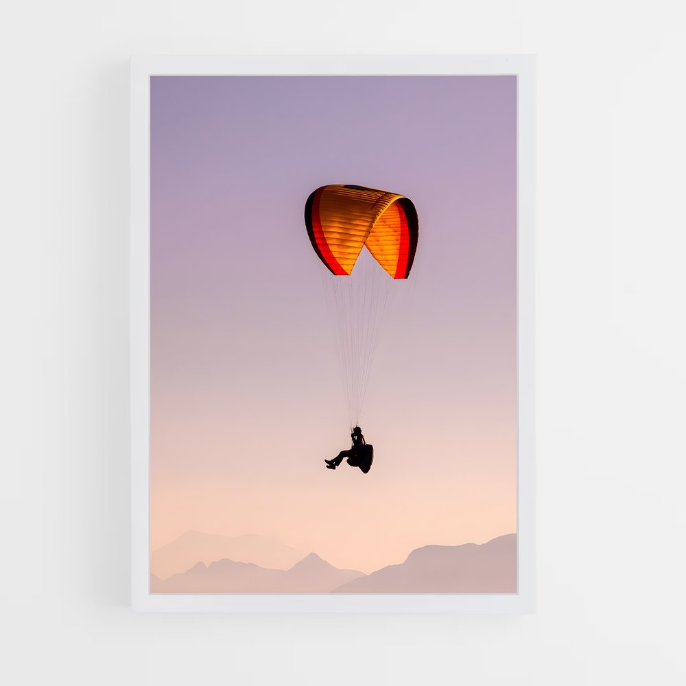 Poster Liberté dans les Cieux – affiche Parapente (vue 3)