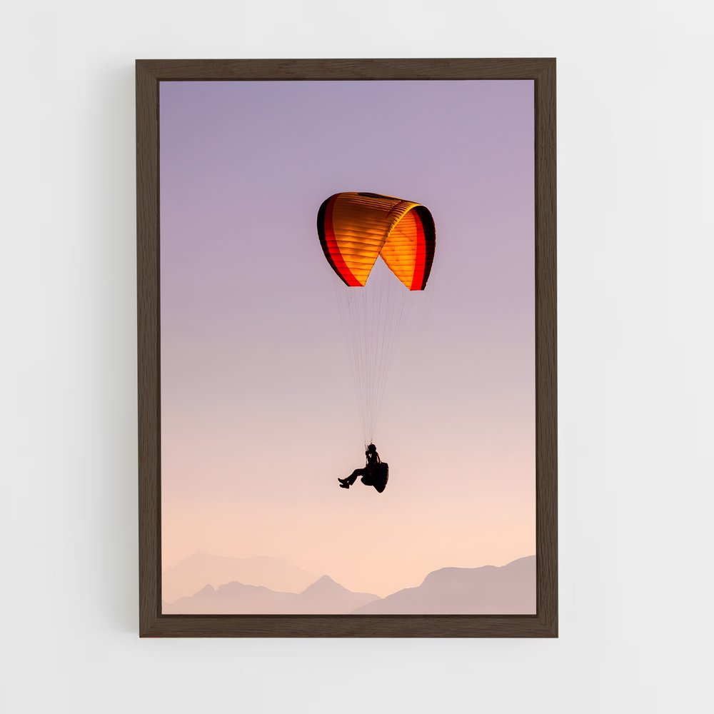Poster Liberté dans les Cieux – affiche Parapente (vue 5)