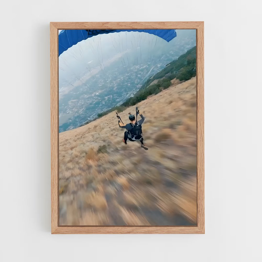 Poster Paragliding nouveaux – affiche Parapente (vue 4)