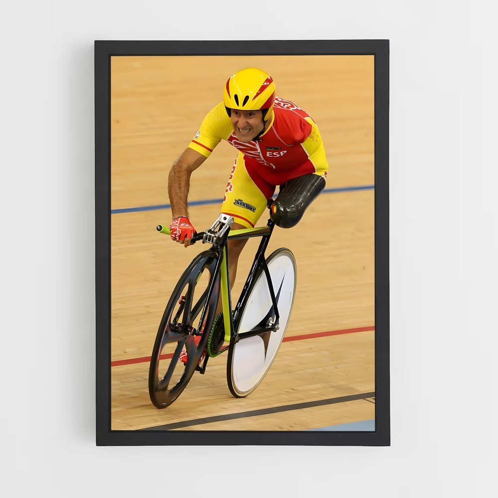 Poster Piste de Détermination – affiche Jeux Olympiques (vue 2)