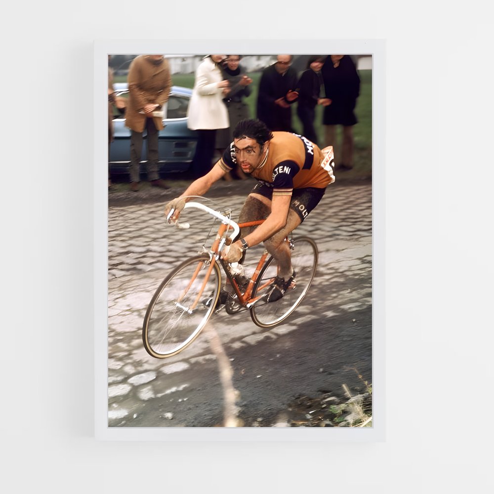 Poster Roubaix en Selle – affiche Cyclisme (vue 3)