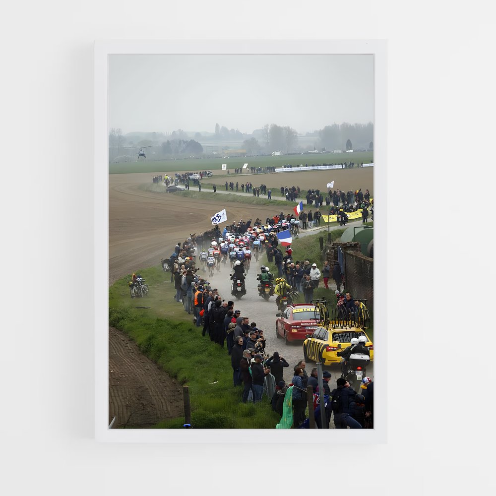 Poster Les Passionnés de la Roue – affiche Cyclisme (vue 3)