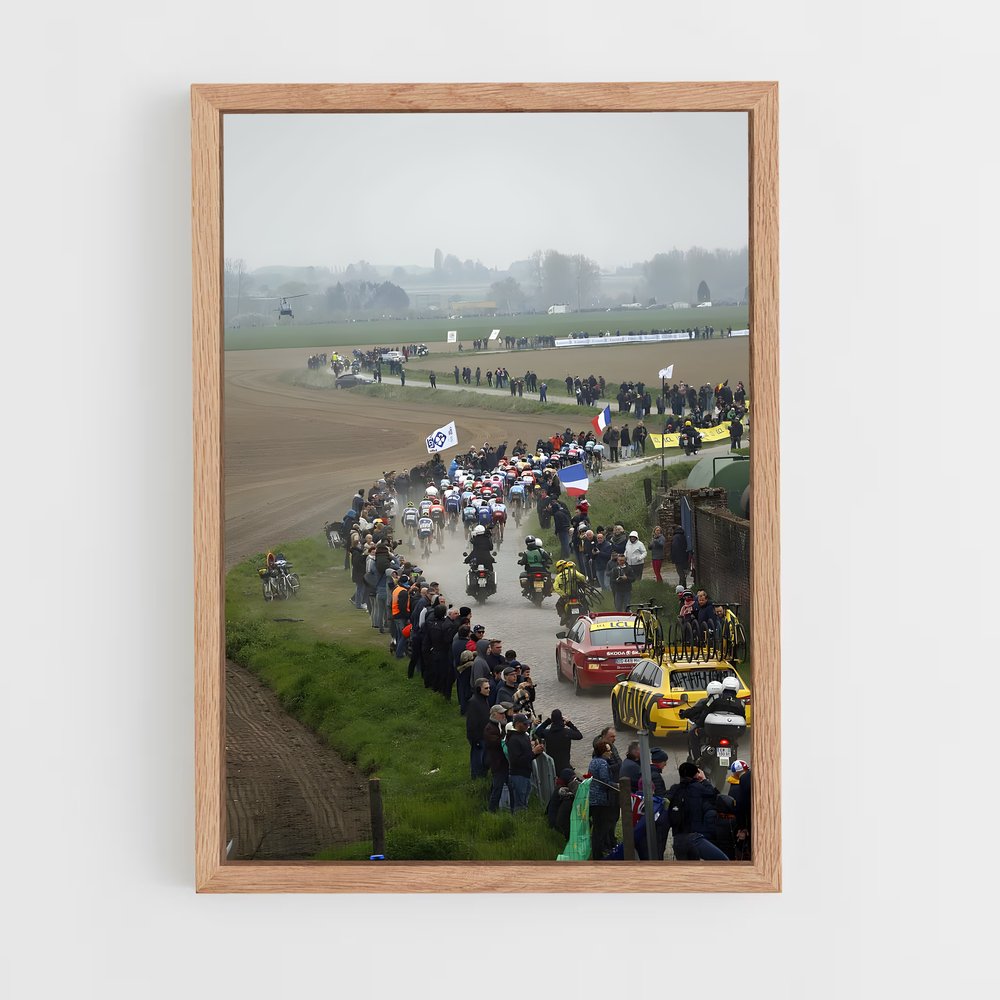 Poster Les Passionnés de la Roue – affiche Cyclisme (vue 4)