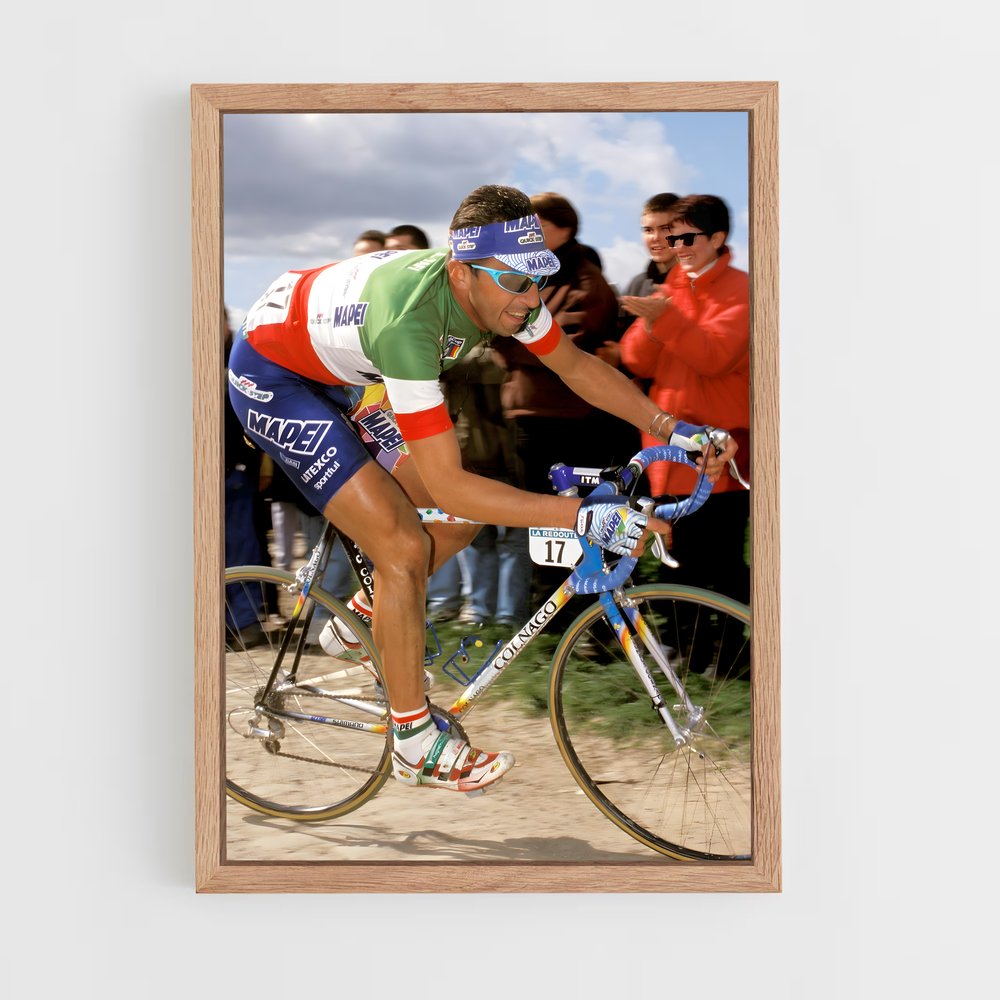 Poster Pédalier Sauvage – affiche Cyclisme (vue 4)