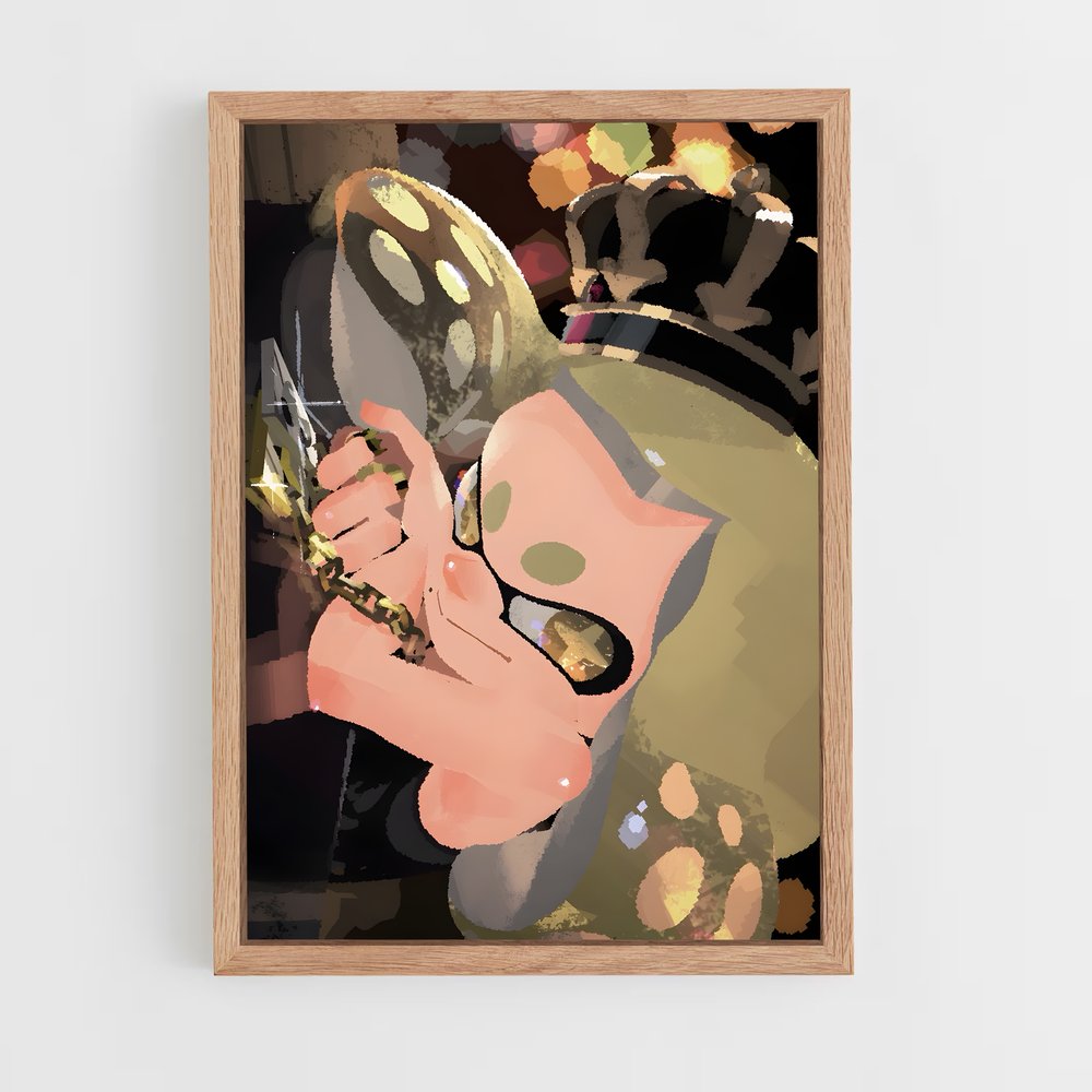 Poster Pearl Entre – affiche Splatoon (vue 4)